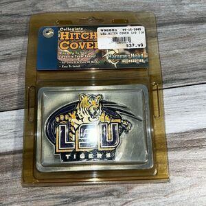 Louisiana State University Hitch Cover Hammer Head Collegiate Class II AND III